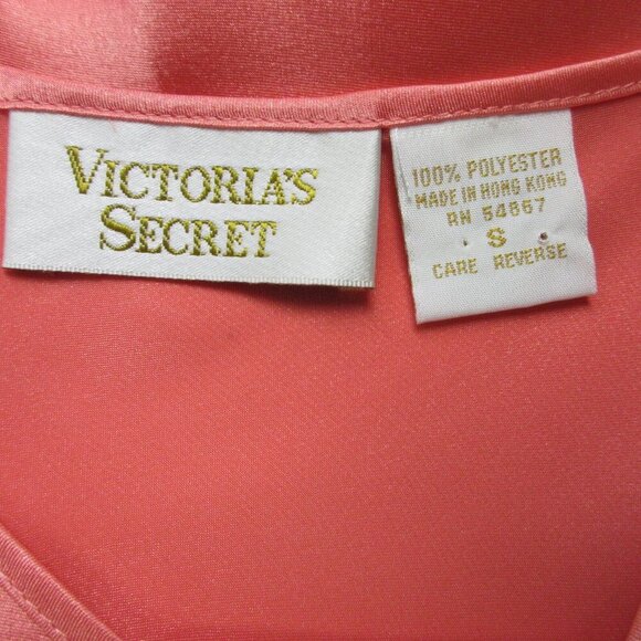 Victoria's Secret Night Slip Dress S Pink Lingerie Nightgown Satin Mini Sexy 68 - Picture 3 of 8